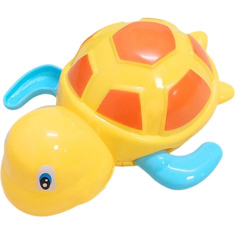 6 jouets de bain, tortue flottante à remonter, pour enfants de 1 à 5 ans, jeu aquatique sans piles, idéal baignoire et piscine (1/5)