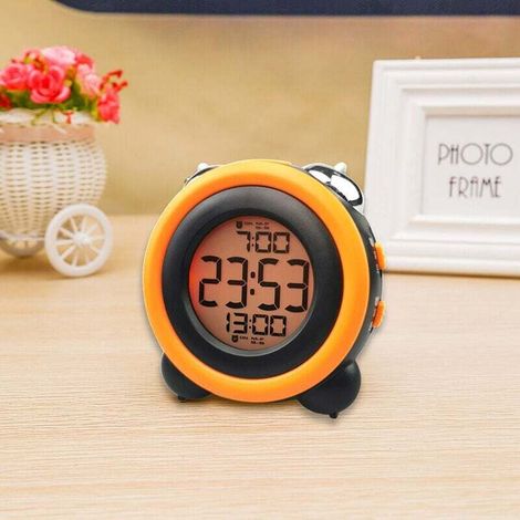 Réveil fort pour les gros dormeurs avec alarme en option Réglage de la double alarme Fonction Snooze1 pièces (1/5)