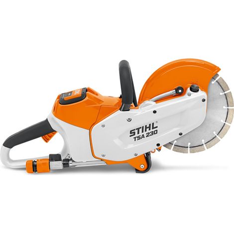 Stihl – Découpeuse à disque TSA 230 – Profondeur de coupe 70 mm – Diamètre disque 230 mm – Moteur EC sans émission – 48640116600 (1/2)