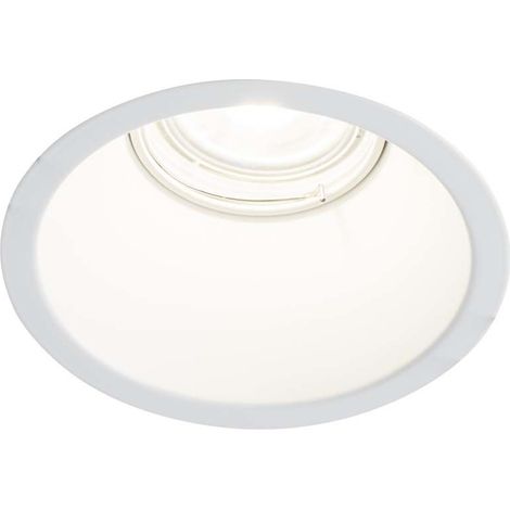 Faretto incasso tondo bianco orientabile GU10 Shilo KAMI (1/2)