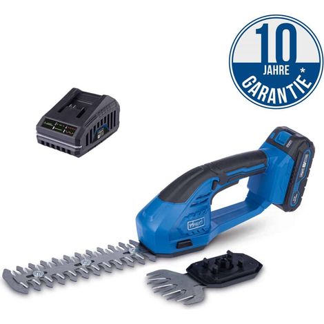 Akku Gras und Heckenschere 20V 200mm Scheppach set s c-htgs200-x (1/5)