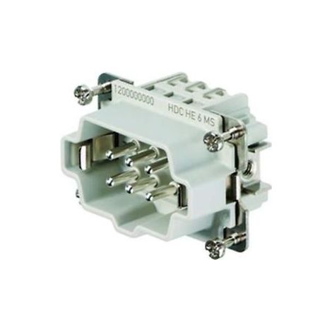 Connettore Maschio Hdc He 6 Ms ( WEIDMULLER cod. 1200000000 )