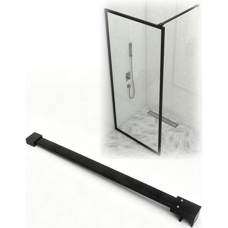 Barre de support porte douche réglable en acier inoxydable 304 (1/5)