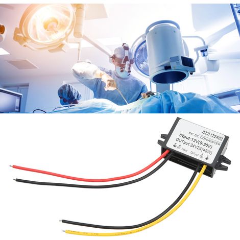 Module élévateur de tension CC étanche 12 V à 24 V 2 A (1/5)