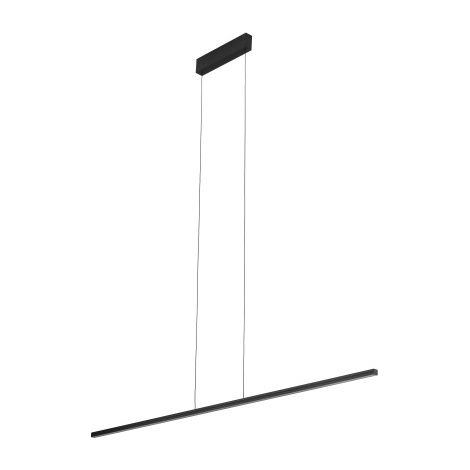 Suspension LED barre noire 150cm 24W Nowodvorski BAR