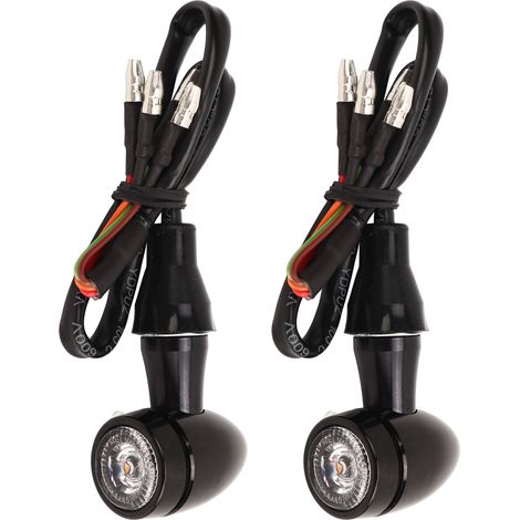 Paar hochhelle, energiesparende, multifunktionale Motorradblinker und Bremslichter für Suzuki, 4-adrig / Gelbes Licht / Rotes Licht (hohe Helligkeit) (1/5)