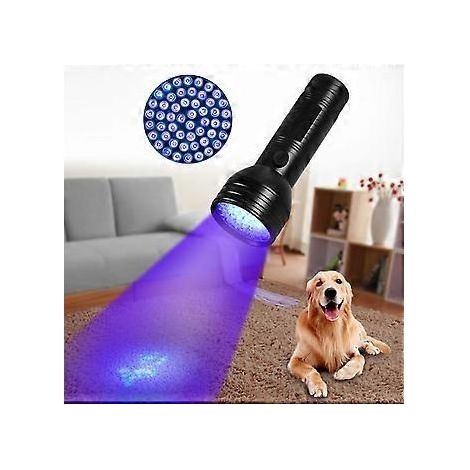 Haustierurin-Detektor mit UV-Schwarzlicht-Taschenlampe, tragbar, zur Erkennung von Hunde- und Katzenurin auf Teppichen