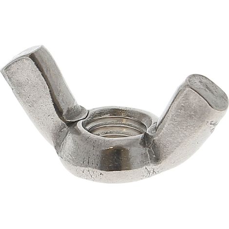 Ecrou A Ailettes Forme Américaine M14 Inox A2