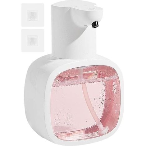 Distributeur de savon 500 ml rechargeable mural 4 niveaux cuisine/salle de bain-AquaForge (1/5)