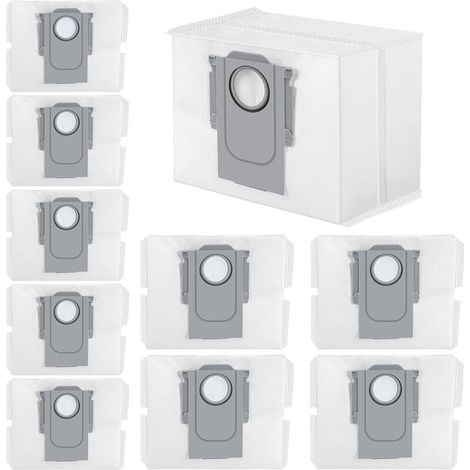 S7 MAXV Ultra Dust Bags Compatible with Roborock Q7 MAX / Roborock Q7 MAX+ / Roborock S7 MaxV Ultra / S7 Pro Ultra Vacuum Cleaner 3L Large Capacity Vacuum Cleaner Bags (1/4)
