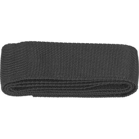 Schutzhülle aus Polyester für Seilwindenseil, schwarz, universell, 5 cm breit, abriebfest (1/5)