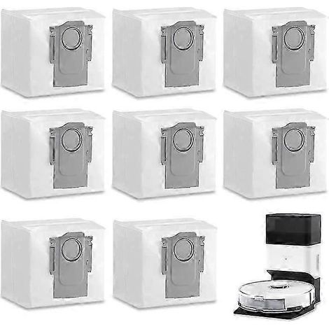 S'applique aux 8 sacs à poussière pour station d'aspiration Xiaomi Roborock S7 MaxV Ultra / S7 Pro Ultra / Q7+ / Q7 Max+ / T8 / Q5+ ( ) (1/4)