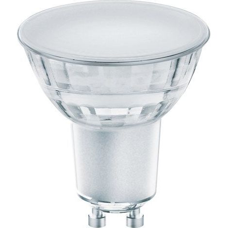 OSRAM Superstar dimmbare LED-Lampe mit besonders hoher Farbwiedergabe (CRI90) für GU10-Sockel, klares Glas ,Kaltweiß (4000K), 575 Lumen, Ersatz für herkömmliche 46W-Leuchtmittel, dimmbar, 1-er Pack (1/4)