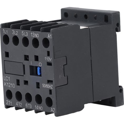 Contacteur AC boîtier PC Points en alliage d'argent haute sensibilité Type K 12A 1NO tension de bobine de puissance 110V (1/5)