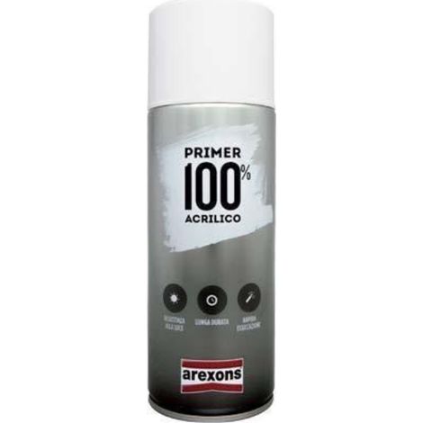 Arexons 3441 - primer 100% acrilico fondo aggrappante per plastica, 400 ml