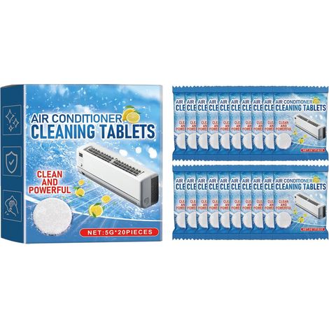 Pastille De Nettoyage Pour Climatiseur - Pour Drain Et Bac À Condensat - Élimine Les Odors Et Prévient Les Bouchons - 1 Pièce