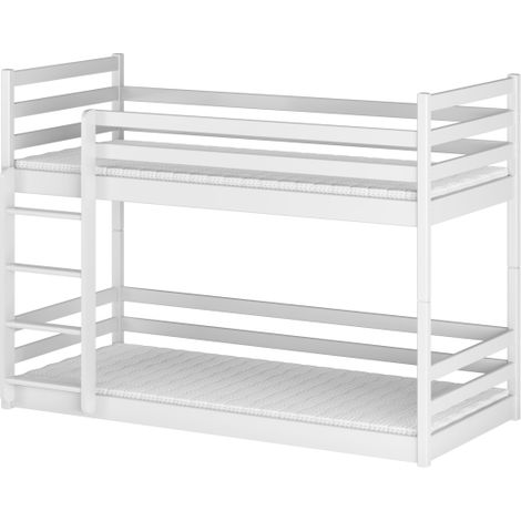 Lit Superposé MONA 90x190 Blanc - blanc (1/5)
