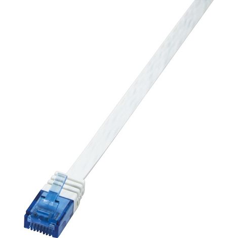 LogiLink 5m Cat6 U/UTP RJ45 cable de red Blanco U/UTP (UTP)