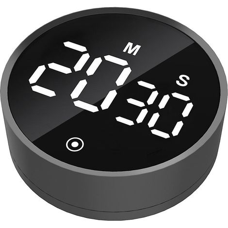 Timer Magnetique Compte à Rebours & Chronomètre Numérique avec Volume et Luminosité Réglables