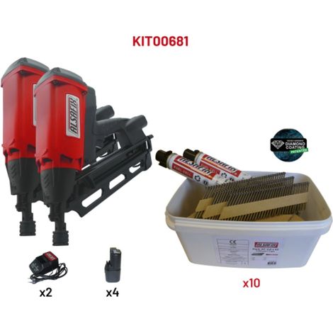 Ens.2xD90G2 + 10 Packs en seau