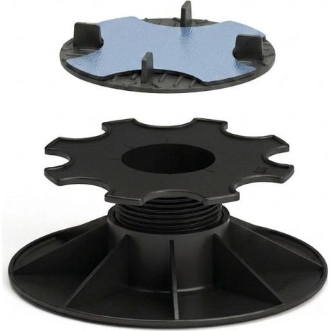 Plot de terrasse dalle - 23-35 mm mm - sans gomme acoustique - SOLIDOR (1/5)