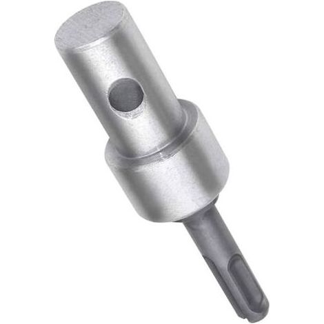 Muntra-Adaptateur de perceuse électrique à tarière de Jardin pour perceuse Filaire et perceuse sans Fil, SDS Plus Filetage sans clé Mandrin Adaptateur à Tige Ronde pour visseuse à Percussion (1/5)