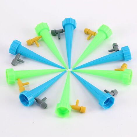BUNTHAUS 10x Goutteur Irrigation Réglable Système Irrigation Goutte à Goutte Automatique pour Plantes (1/5)