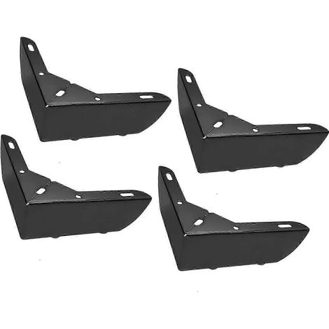 Ensemble de 4 pieds de meubles, accessoires pour rehausseurs de lit, pièces de rechange antidérapantes pour pieds de meubles (1/5)