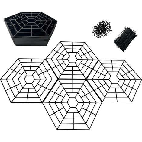 Filet de Protection d'étang, Couverture de Filet en Plastique Flottant sur l'eau pour Protéger l'étang des Hérons, des Chats et d'autres Prédateurs (30) (1/5)