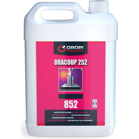 Huile de coupe soluble Oracoup 252 - Bidon de 20L - ORAPI - 2852O1