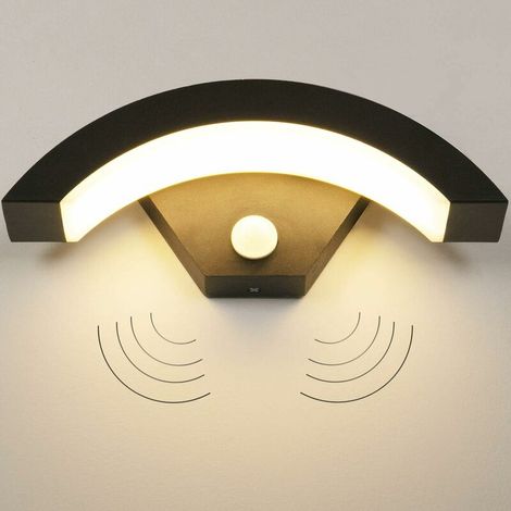 VURAHOME - 15W Applique Avec Détecteur De Mouvement,Applique Murale Intérieures/Extérieures Moderne, Applique Extérieure 3000K Ip55, Convient Pour Salon, Escalier, Couloir, Balcon. (1/5)