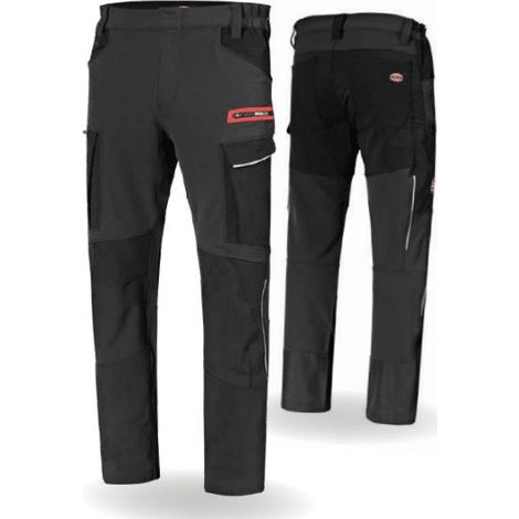 Cargo-Arbeitshose Motor Ducati - T.2XL ( 48-50 ) - Schwarz - DIADORA - 702.181807-C8817 T.2XL