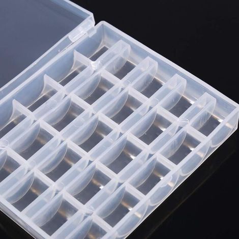 Leerer Dosenhalter aus Kunststoff, Dosenbox, Dosenkasten, Dosenhalter, transparente Box zur Aufbewahrung von 25 Dosen (1/5)