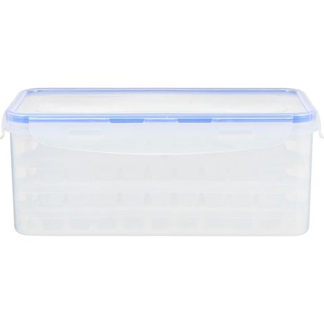 Bac à Glaçons Moule 4 Pièces en Pp avec Boîte de Rangement et (1/5)