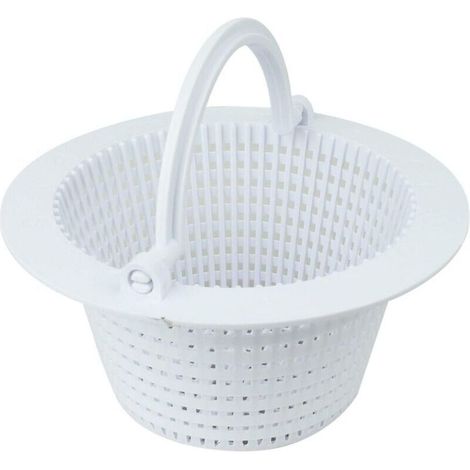 Piscine Skimmer Panier d'étang avec poignée Panier Piscine Panier Filtre Piscine Skimmer Paniers--blanc (1/5)