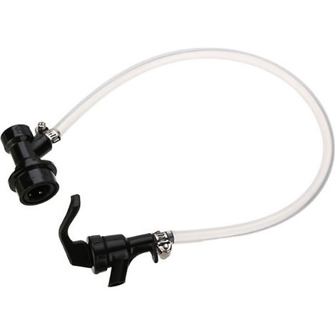 Faucet À Bière - Robinet Pique-Nique En Acier Inoxydable - Pour Fûts De 5 À 30 L - Embout Conique - 1 Pièce (1/5)