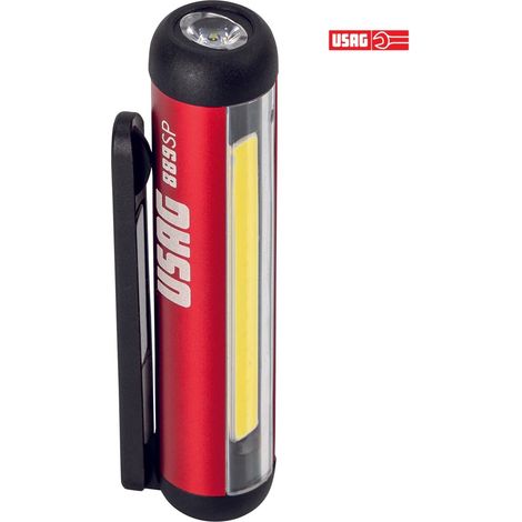 USAG 889 SP TORCIA TASCABILE A LED LAMPADA RICARICABILE MAX 150 LUMEN (1/2)