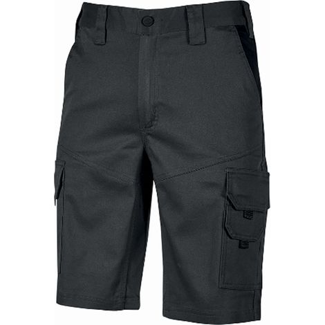 BERMUDA DA LAVORO 'BONITO' XXL - colore black carbon  - UPOWER