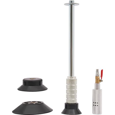 Dellen Rausziehen, 55x20x20cm Dellenzieher Air Pneumatic Dent Puller Auto Auto Karosserie Reparatur Saugnapf Slide Tool Hammer Kit für Autowerkstätten oder Heimwerker zum Reparieren