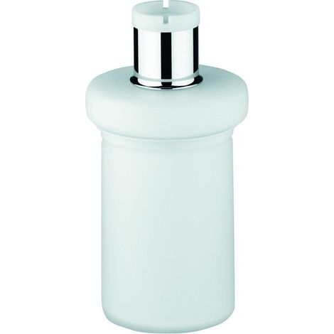GROHE Frasco de repuesto 40179 para dispensador de jabón cromo, 40179000
