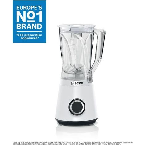 BOSCH Serie 4 Standmixer VitaPower MMB6141W (weiß, 1.200 Watt, 1,5 Liter) (1/5)