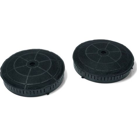 Filtre Charbon - Pour Hotte Aspirante - Compatible Multi-marques - Boîte de 2 Pièces (1/2)