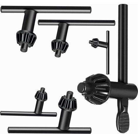 Clé Mandrin de Perceuse,6pcs Clé Universelle pour Mandrin de Perceuse à Pression pour Outil de Serrage de Perceuse électrique (20mm/10mm/13mm/16mm/4mm/6mm),OUYLAF (1/5)