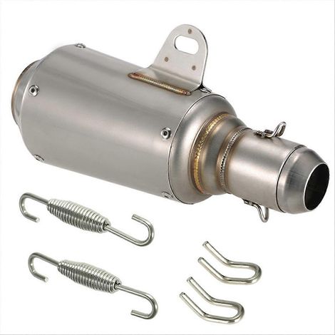 Silencieux d'échappement pour pièces de tuyau d'échappement modifié de 38 mm et 51 mm (1/5)