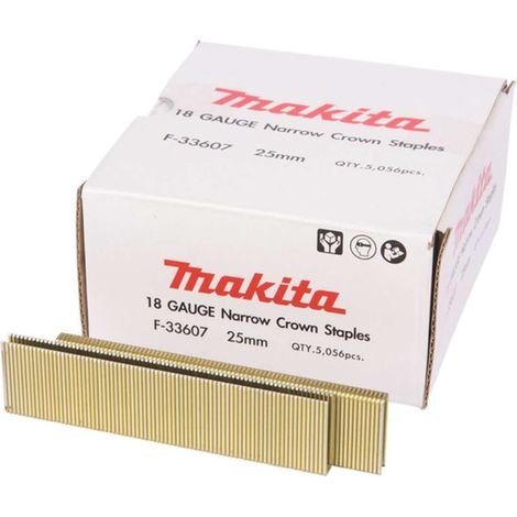 Makita Accessori - Graffette 6,3x25 mm, 5000 pezzi F-33607