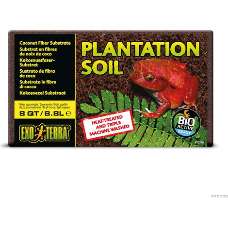 Sustrato para plantar compactado Exo Terra Plantation Soil