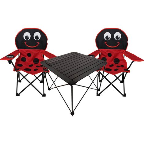 Kinder Sitzgarnitur 3-teilig Rot-MCM3000+2xMMC2504-rot