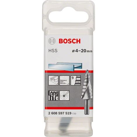 BOSCH - FRESA - PUNTA A GRADINI HSS - Ø40-20MM (1/5)