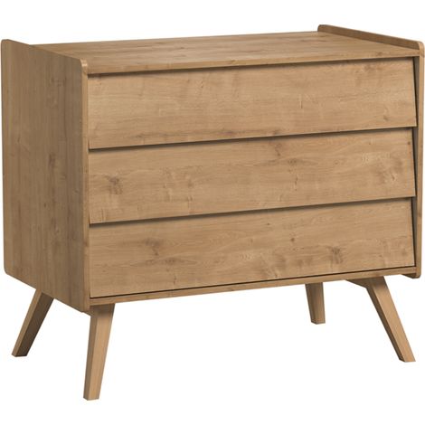 Kommode mit 3 Schubladen Vox Vintage Eiche