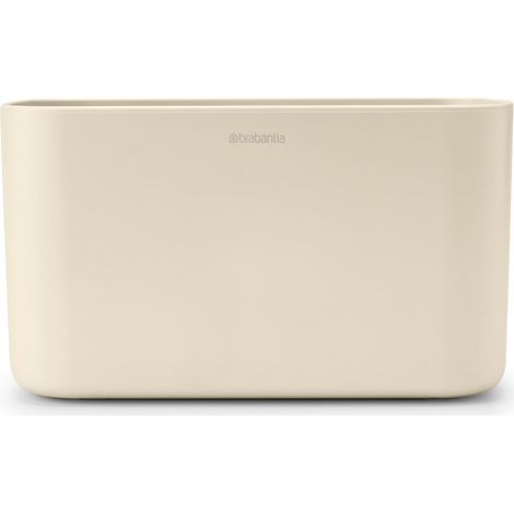 Renew Caddie de Salle de Bain - Convient comme Porte-Brosse à Dents - Anti-Rayures - Facile à Nettoyer - Anti-Corrosion - Soft Beige - 19,7 x 9,8 x 11 cm (1/5)